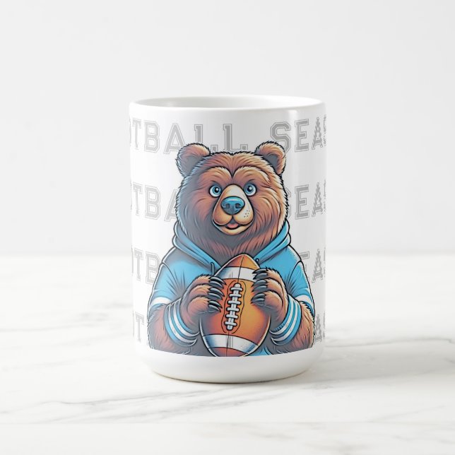 Mug Ballon de football américain personnalisé (Centre)