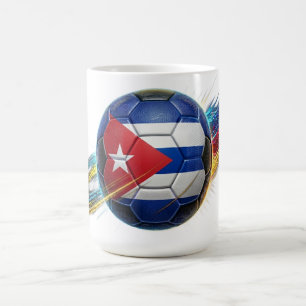 Mug Ballon de Football Cuba Prêt pour le Stade Équ