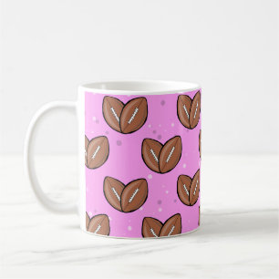 Mug Ballons de football américain en forme de cœur