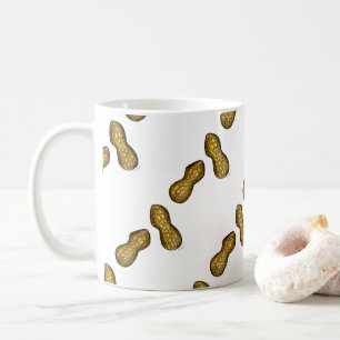 Mug Ballpark cacahuètes noix de noix Imprimer Foin Sna
