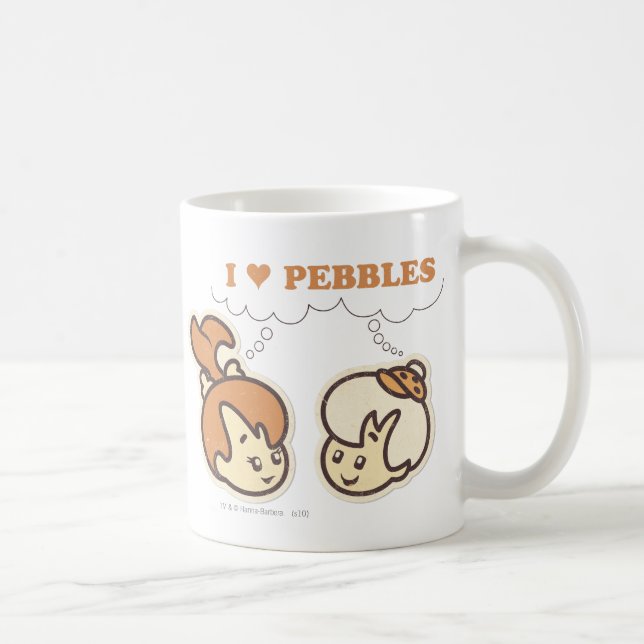 Mug Bam Bam aime PEBBLES™ (Droite)