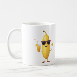 Mug Banana Fun Vacances joyeuses Tropical Drink Party