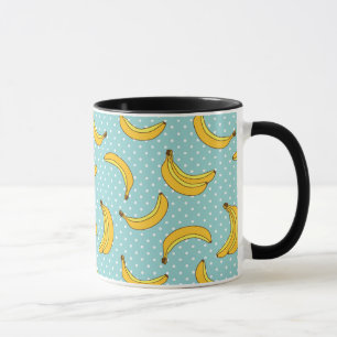 Mug Bananes et points de Polk