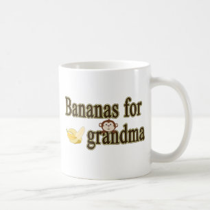 Mug Bananes pour la grand-maman
