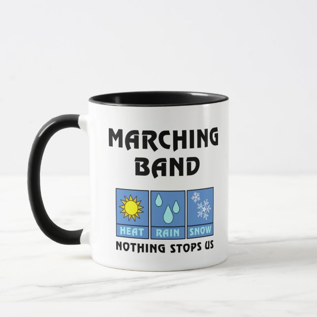 Mug Bande de marquage Météo (Gauche)