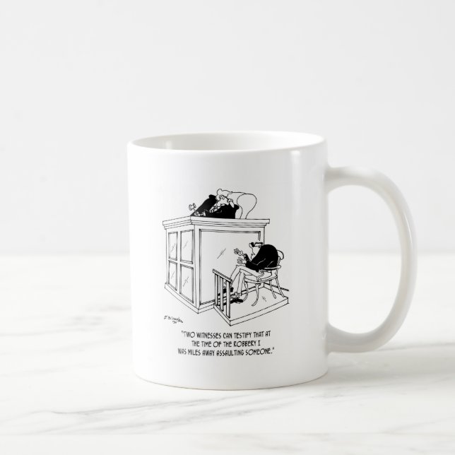 Mug Bande dessinée 5495 de crime (Droite)