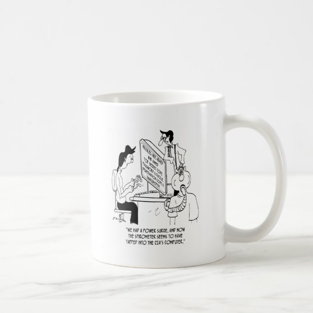 Mug Bande dessinée 7314 de spiromètre (Droite)
