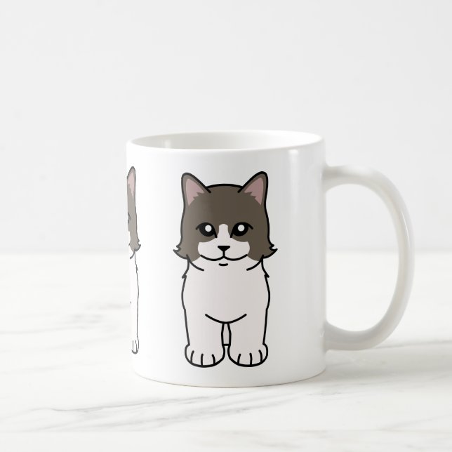 Mug Bande dessinée de chat de Munchkin (Droite)