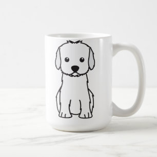 Mug Bande dessinée de chien de Cockapoo