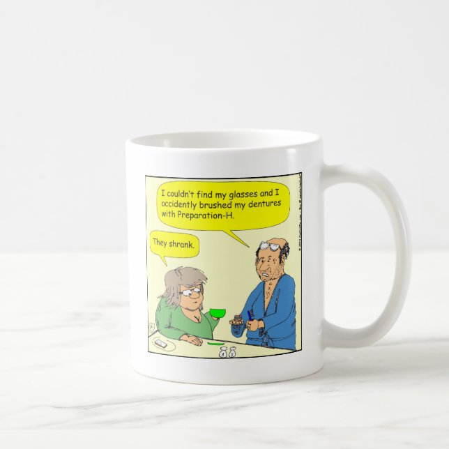 Mug bande dessinée de crème de hémorroïde de 408 (Droite)