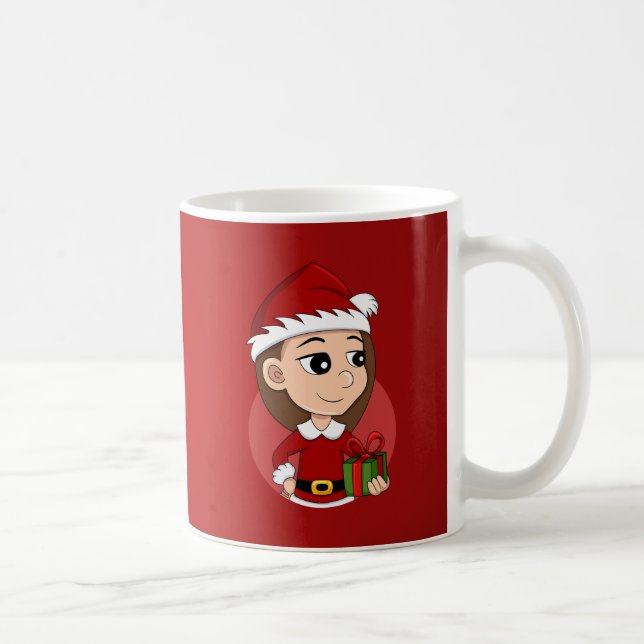 Mug Bande dessinée de Noël (Droite)