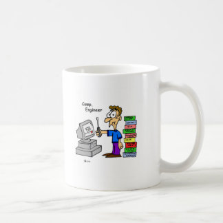 Mug Bande dessinée d'ingénieur informaticien