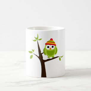 Mug Bande dessinée mignonne d'arbre de neige de