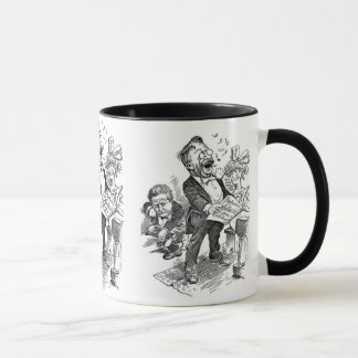 Mug Bande dessinée politique de Theodore Roosevelt