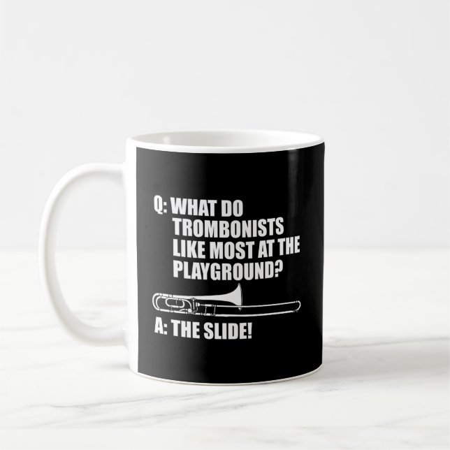 Mug Bande Marche Tromboniste Tromboniste Bande Marche  (Gauche)