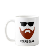 Bande rouge de barbe