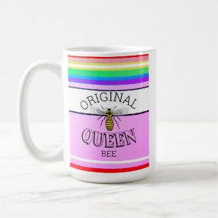 Mug Bandes d'abeilles de la reine d'origine