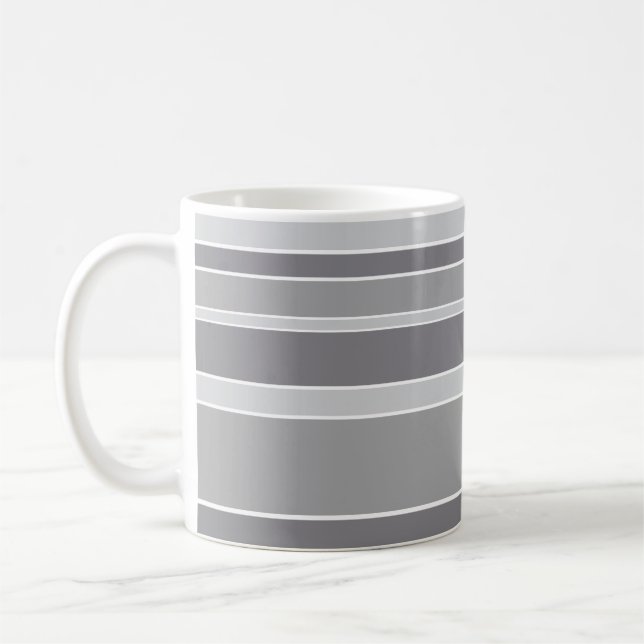 Mug Bandes grises (Gauche)