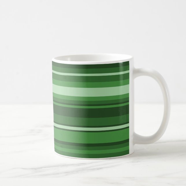 Mug Bandes vertes (Droite)