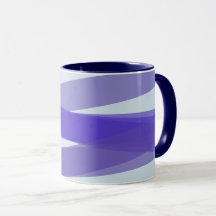 Bandes violettes superposées modernes