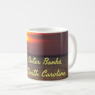 Mug Banques extérieures Plage de Caroline du Nord Suns