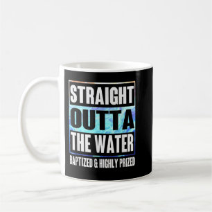 Mug Baptism Shirt Adults Kids Funny Outta Water Tee Gi