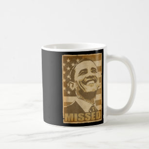 Mug Barack Obama a manqué l'affiche Torn