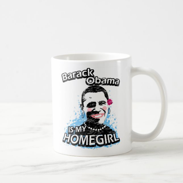 Mug Barack Obama est mon homegirl (Droite)