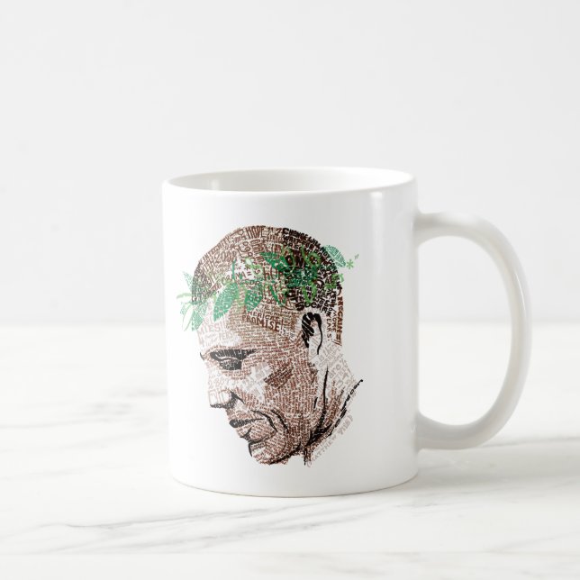 Mug Barack Obama typographique (Droite)