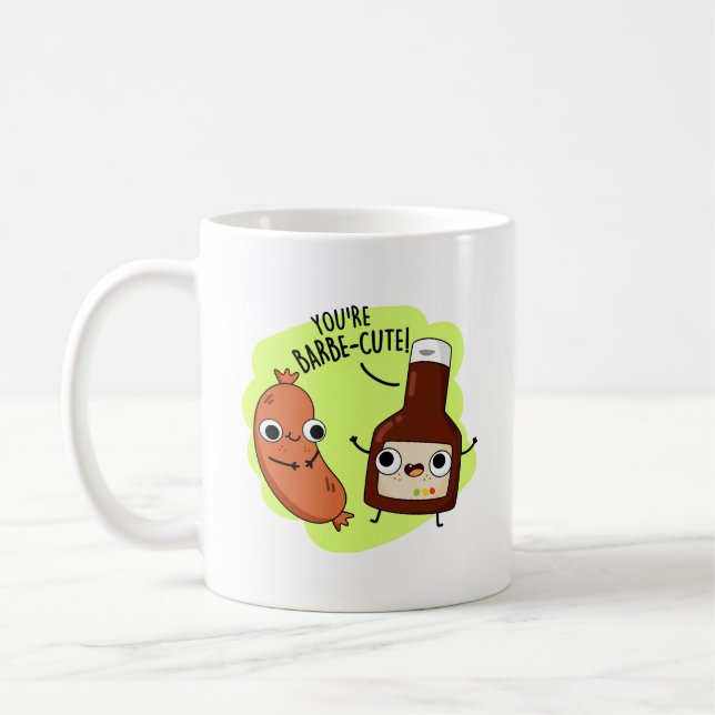 Mug Barbe-mignon Funny Barbecue Pun (Gauche)