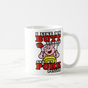 Mug Barbecue J'Aime Mon Beurre Et Mon Porc Tiré