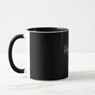Mug Barbell Weighting Heartbeat Cool de construction d