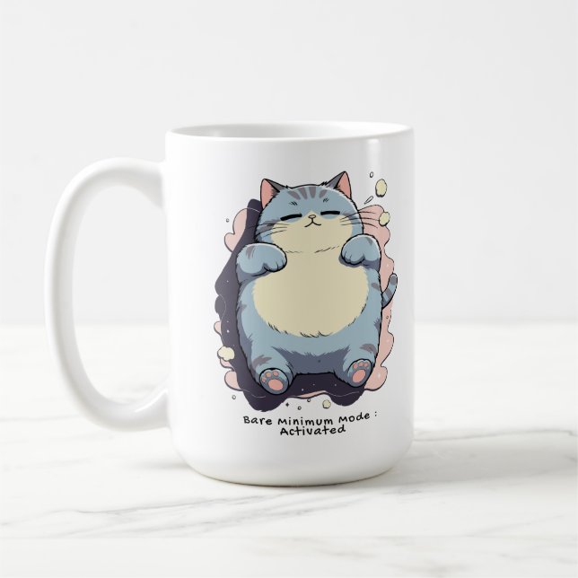 Mug Bare Minimum Mode Activated – Relatable Mood (Gauche)