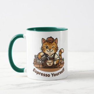 Mug Barista Mignon Amoureux de Café Kawaii