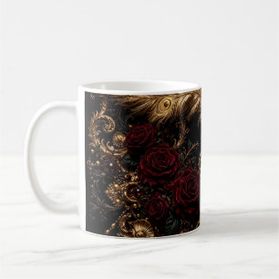 Mug Baroque Paon Doré
