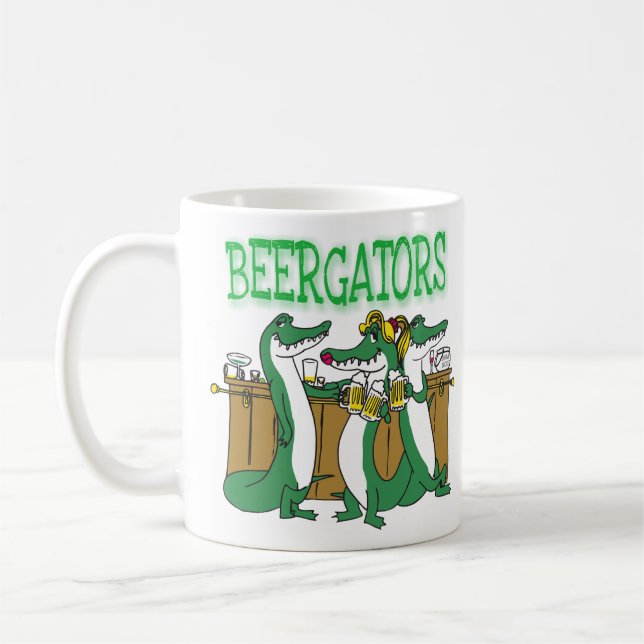 Mug Barre de bière Alligator (Gauche)