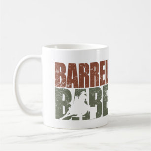 Mug Barrel babe western show cheval amoureux