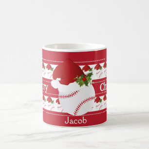 Mug Base-ball de Joyeux Noël