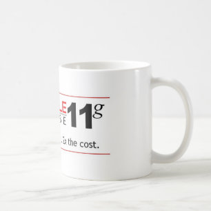 Mug Base de données d'obstacles 11g