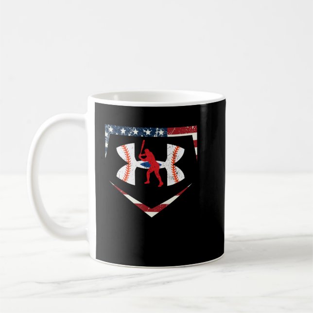 Mug Baseball Américain Sous Chemise Armor (Gauche)