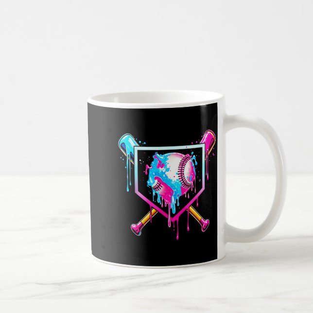 Mug Baseball Drip Funny Ice Cream Dripng Matching Fami (Droite)