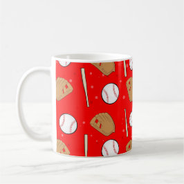 Mug Baseball - Gants, balles et chauves-souris sur Arr