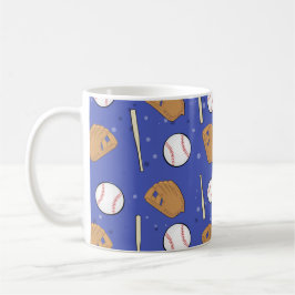 Mug Baseball - Gants, balles et chauves-souris sur Arr