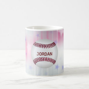 Mug Baseball monogramme