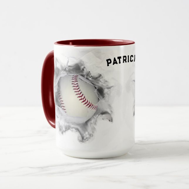 Mug Baseball personnalisé (Devant gauche)