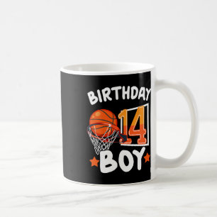 Mug Basket-Ball Im 14 Ans 14ème Décor Boy