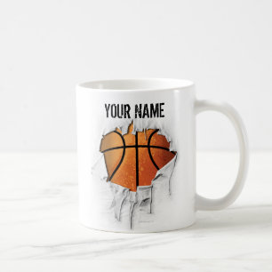 Mug Basket-ball tordu
