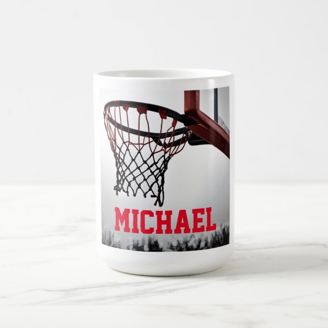 Mug Basket-ball Votre nom (Centre)