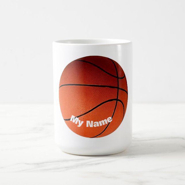 Mug Basket-ball Votre nom Personnalisé (Centre)