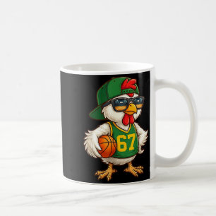 Mug Basketball de poulet 67 argot Gen Alpha Srts Homme